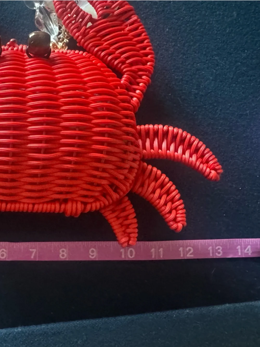 Tommy Bahama Red Crab Crossbody Bag